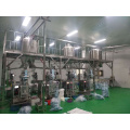 Automatic three side sealing wheat flour turmeric powder packaging machinery